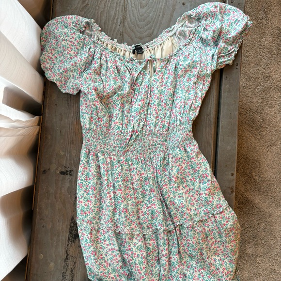 J Crew puff sleeve midi dress in floral | size 2 - Picture 2 of 11